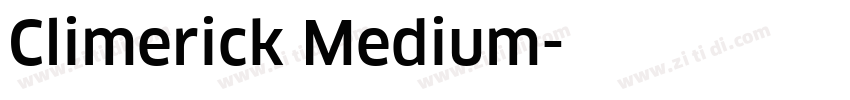 Climerick Medium字体转换 Climerick Medium字体转换